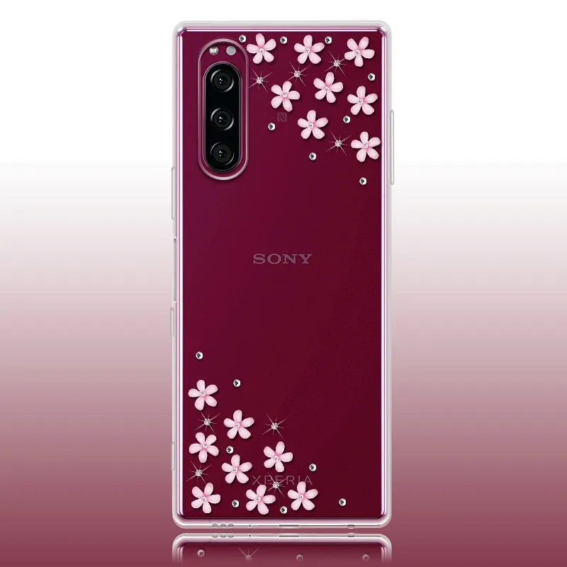 Чехол для Sony Xperia XZ3 XA2 X XA XA1 Ultra XZ XZ1 PLUS L1 L2 L3 L4 чехол 1 5 10 II Plus со стразами и