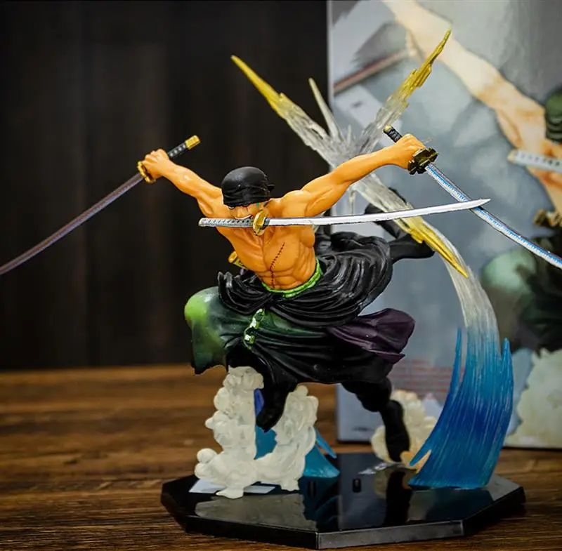 Одноштучная фигурка One Piece из мультфильма PVC-статуэтка кукла Фигурка Луффи-модель Саурон Игрушка для спальни, прикроватного столика и гостиной.