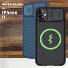 Чехол Nillkin для iPhone 11, Магнитный защитный чехол Magsafe Camshield, задняя крышка для iPhone 11