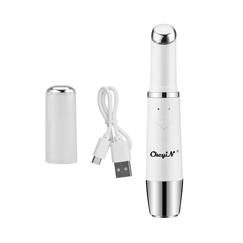 

Heating Therapy Ions Electric Vibration Eye Massager Anti-Ageing Wrinkle Dark Circle Wrinkle Removal Beauty Lift Eye Care