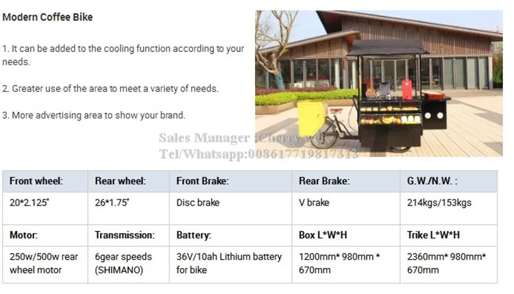 3 колеса Электрический трехколесный велосипед для взрослых мобильный мини Еда