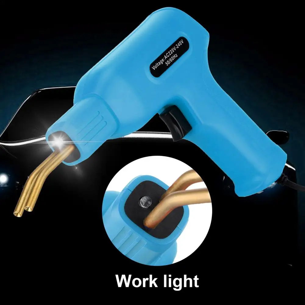 

50W Handy Plastics Welders Garage Tools Hot Staplers Machine Staple PVC Repairing Machine Car Bumper Repairing Welding Tool