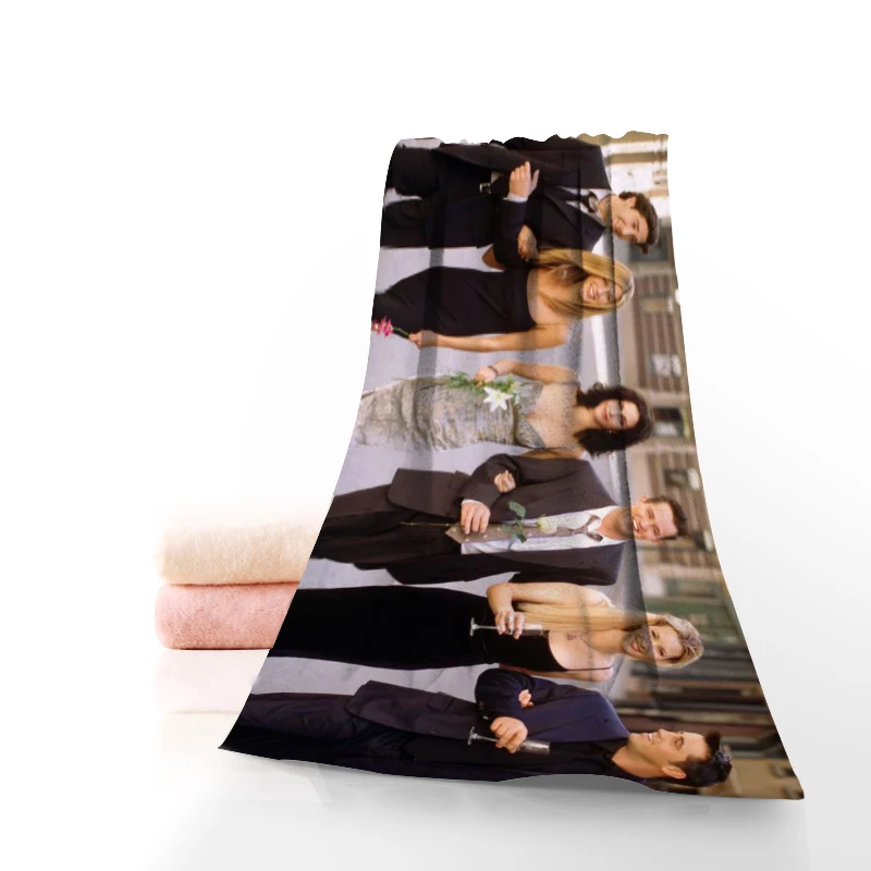 Новое поступление полотенце для ТВ Friends многоцветное пляжное банное из