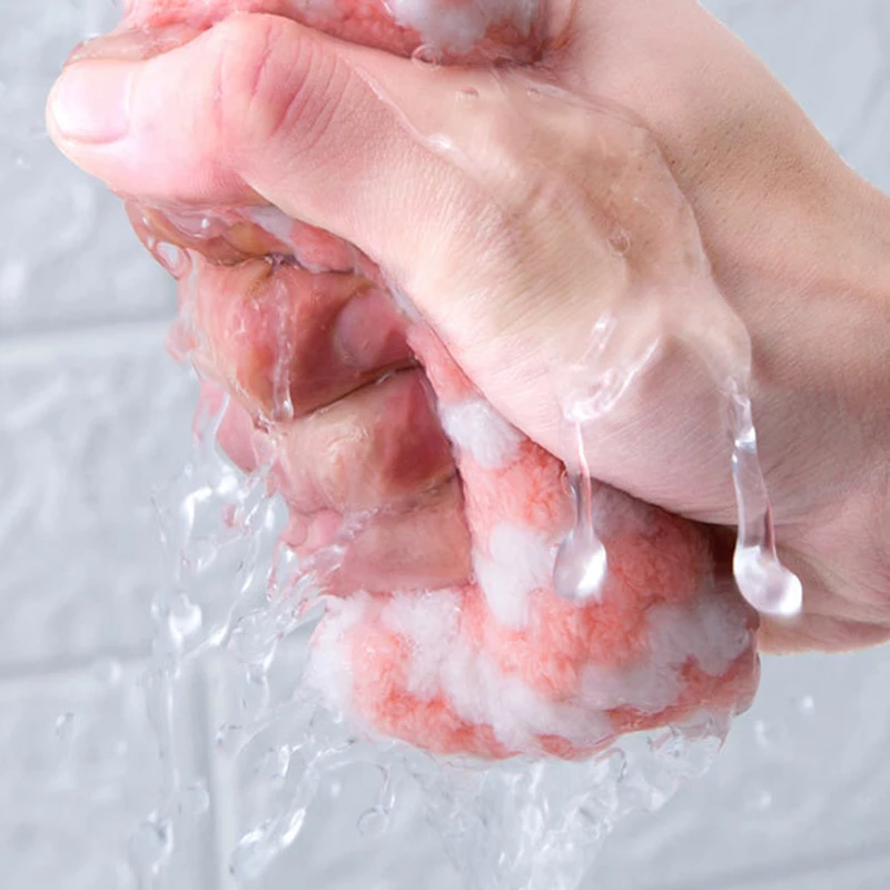 1 шт. супер Абсорбент микрофибры Кухня блюдо ткань с высокой пропускной