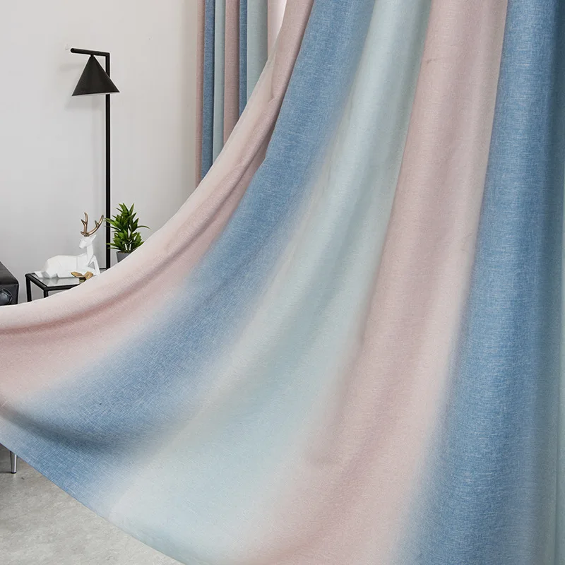 Модные модели с градиентной печатью для гостиной и детской ткани | Дом сад