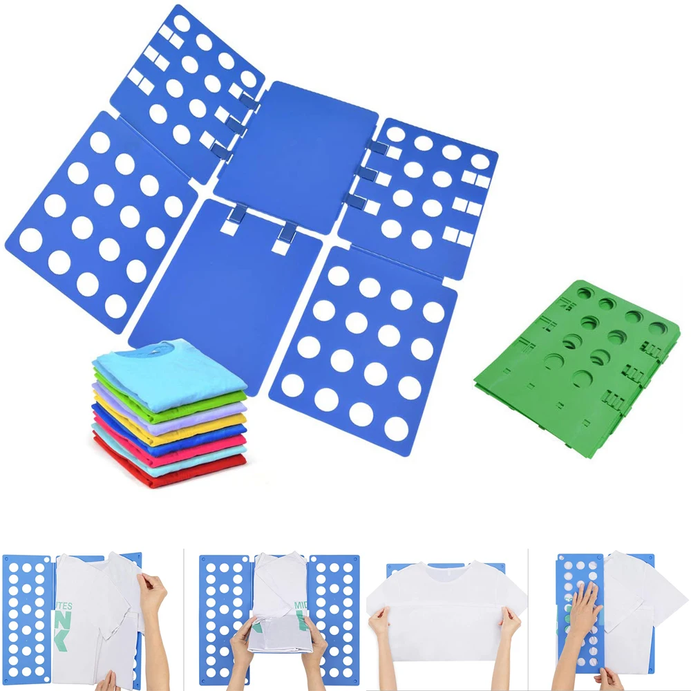 Magic Clothes Folder Adult Kids T Shirts Clothes Organizer Fold Save Time Quick Folding Board Clothes Holder