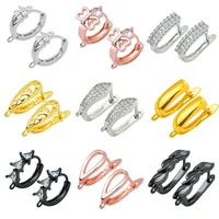 peixin 2022 accessories for jewelry making diy handmade tassle earrings clasps earring hooks womens crafts wholesale