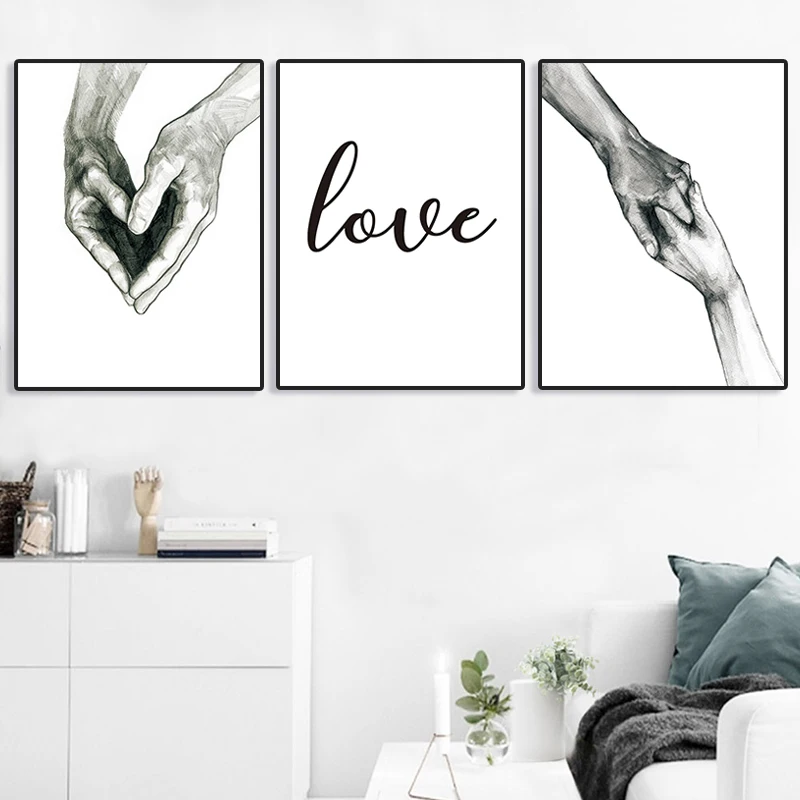Плакаты и принты Гостиная Спальня Куадрос Wall Art плакат Скандинавская Картина на