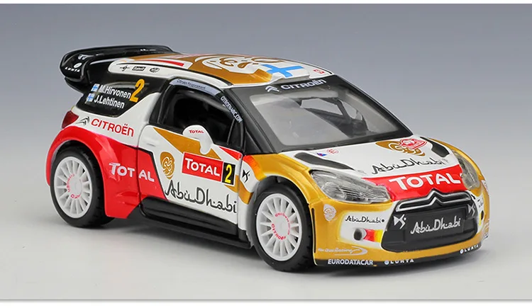 Bburago 1:32 Mercedes-бензамид Audi DTM снежный дракон мини DS WRC ралли гоночного сплава Модель сбора подарков