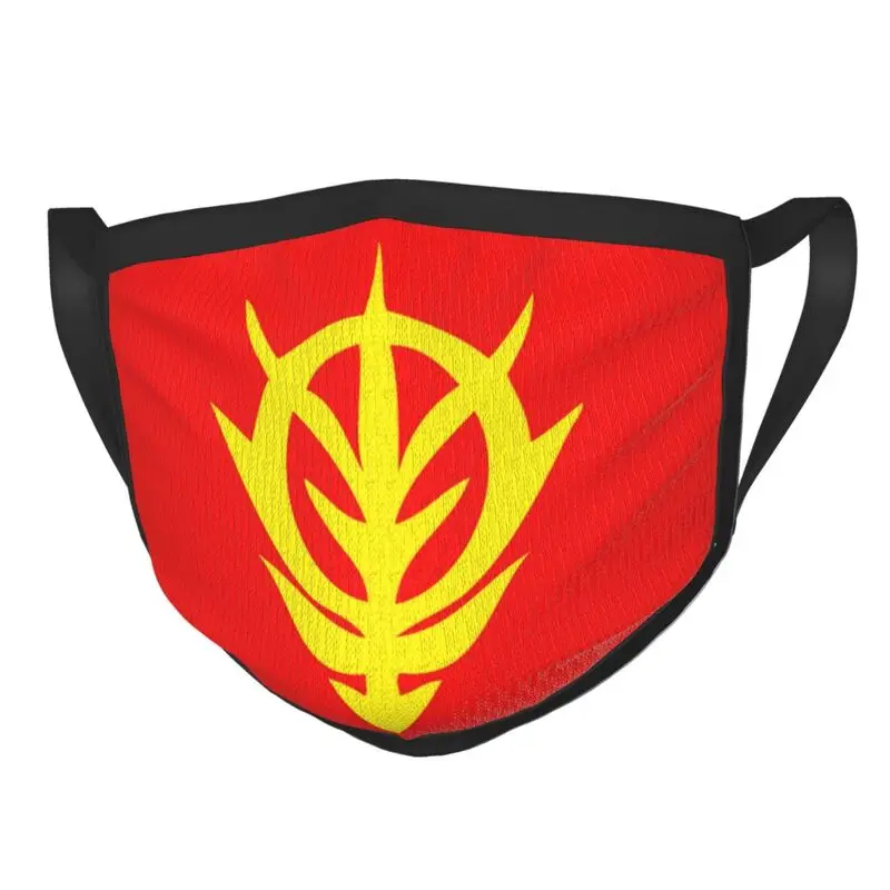 

Principality Of Zeon Mask Washable Unisex Mobile Suit Gundam Anime Mouth Face Mask Protection Cover Respirator Mouth-Muffle