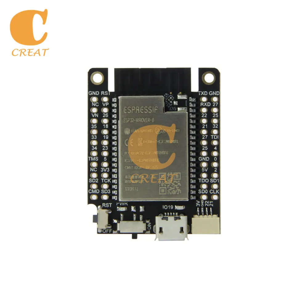 ESP32 WROVER B PSRAM Wi Fi модуль Bluetooth макетной платы Mini32 Плата расширения UART SPI I2C Интерфейс