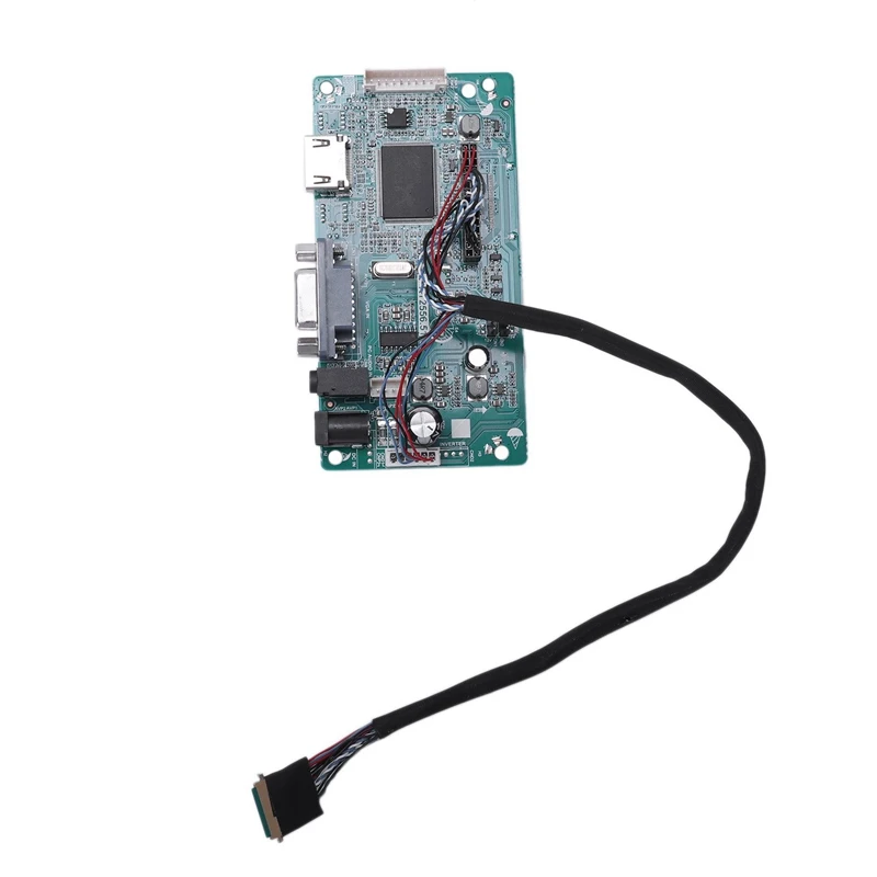 Плата контроллера с входом Hdmi Vga 30 контактов плата драйвера для ЖК экрана