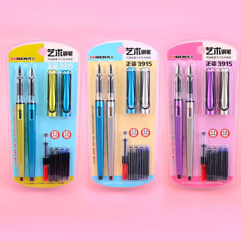 Новинка 2 шт./компл. ручки для каллиграфии на английском языке Готическая