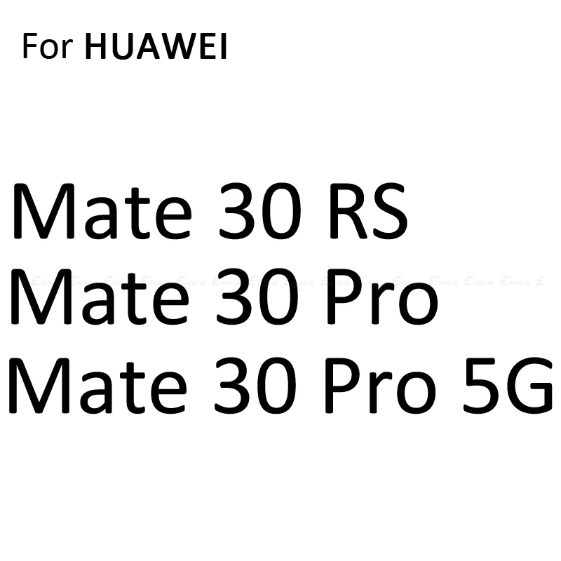 For Mate 30 Pro 5D изогнутое закаленное стекло для HuaWei mate 30 RS View 20X5G Honor P20 P30 Pro Lite Полное покрытие Защитная пленка для экрана - Цвет: For Mate 30 Pro
