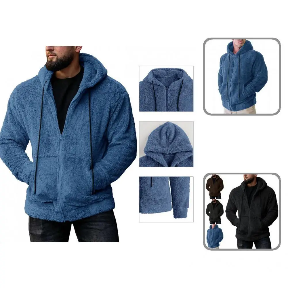 

Long Sleeve Cardigan Soft Men Jacket for Home Men Coat Long Sleeve Cardigan Soft Men Jacket for Home