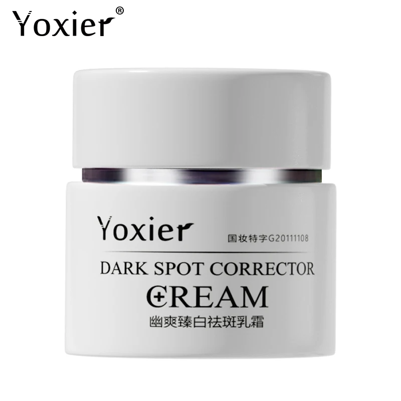 

Yoxier Dark Spot Corrector Cream Hydrating Remove Freckles Age Spots Sunburn Chloasma Arbutin Anti-Aging Nourish Skin Care 30g