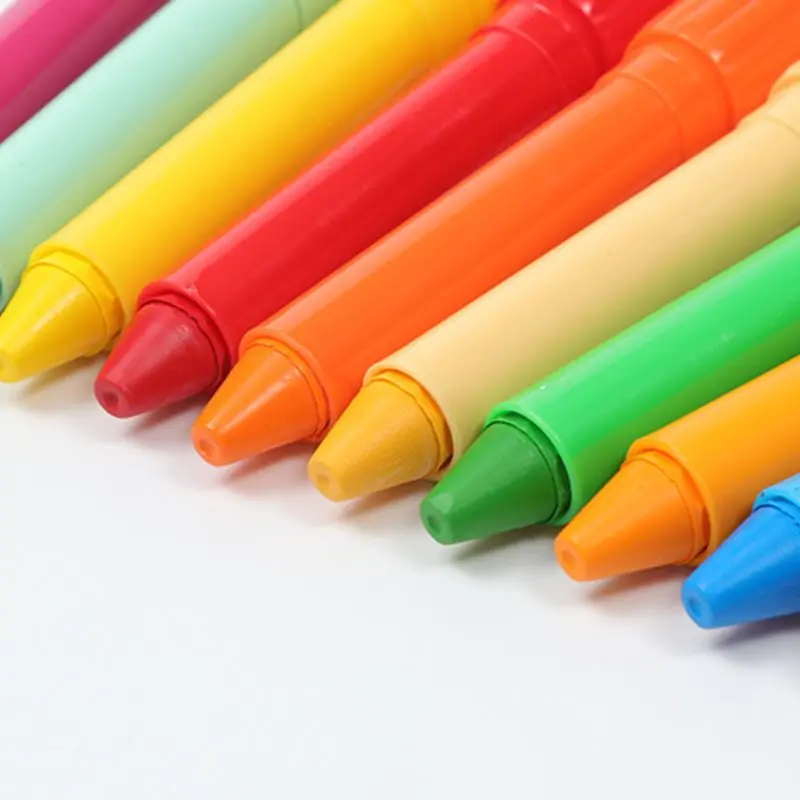 

12/18/24/36 Colors Wax Crayon Oil Pastel Pen Drawing Painting Graffit Art Supply