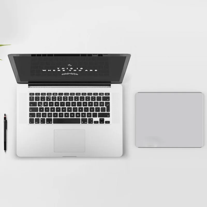 Metal Mouse Pad Aluminum Mousepad Game Home Computer Increase Mat High Quality | Компьютеры и офис