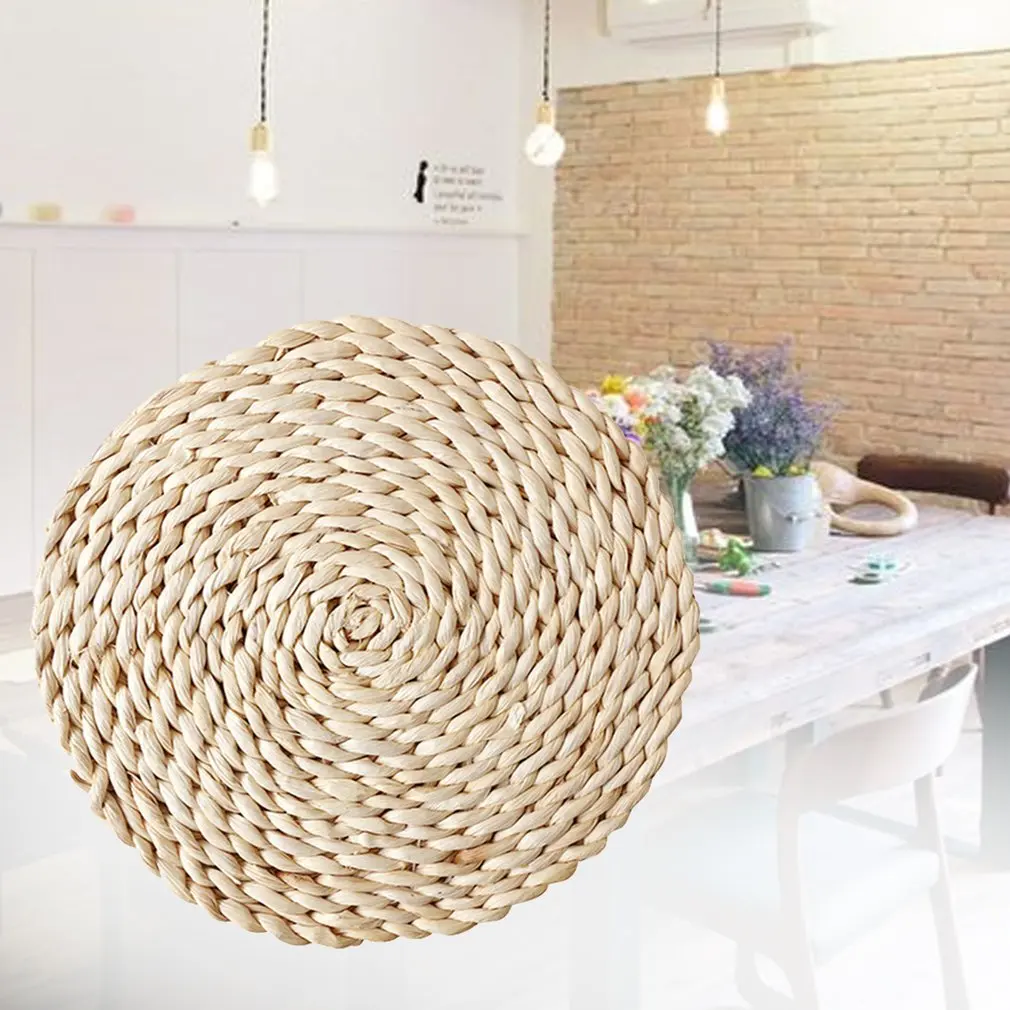 Японский натуральный мех кукурузы переплетенный коврик утолщенная изоляция