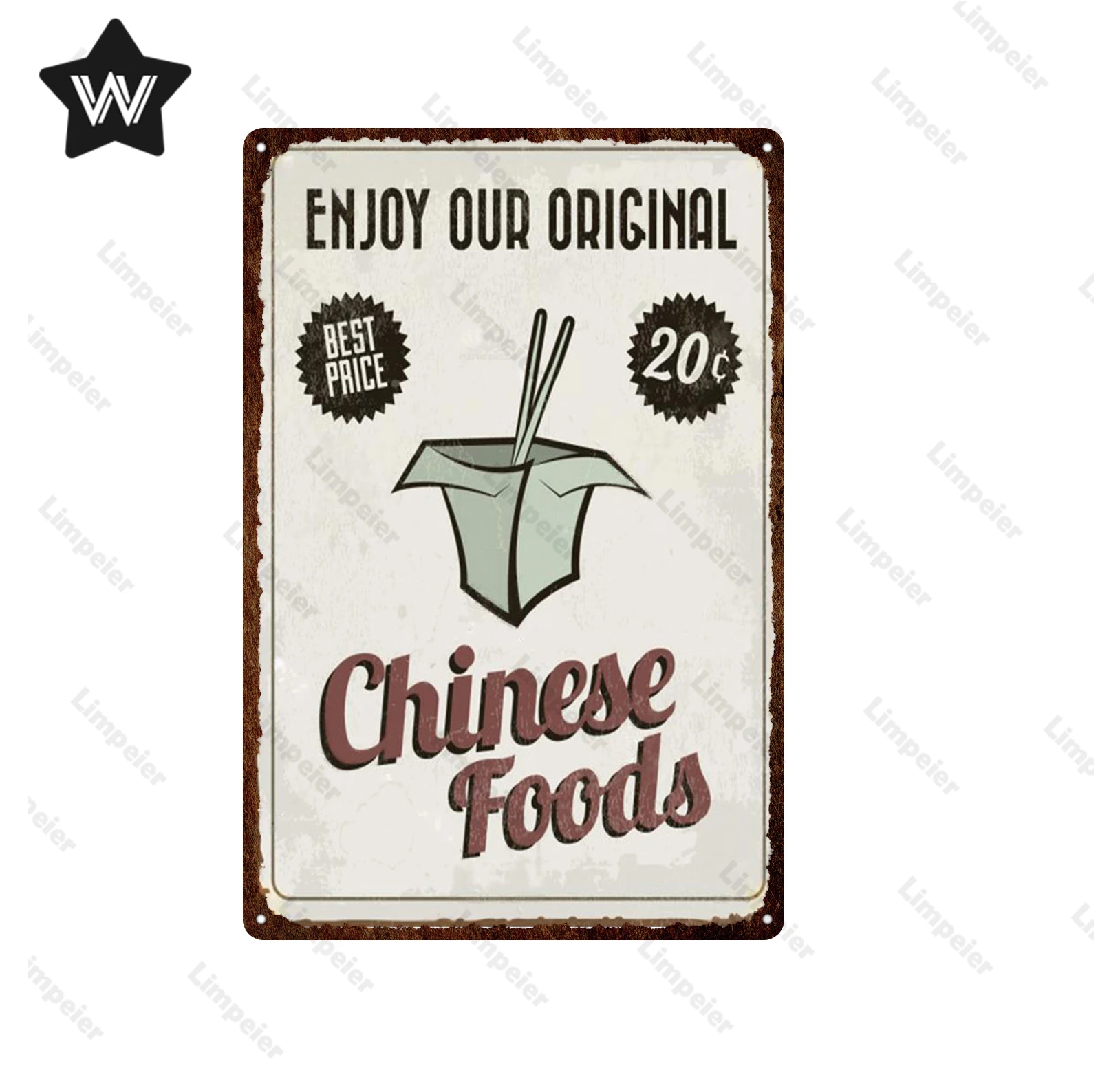 Металлический знак гамбургер фаст-фуд жестяной настенные наклейки для кухни