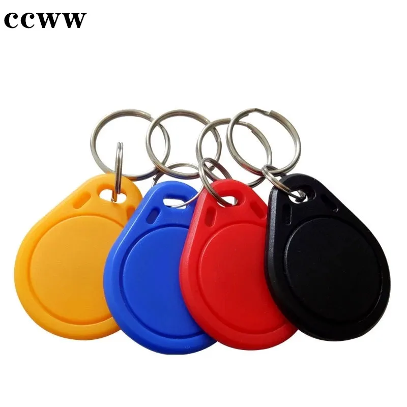 

10Pcs 13.56MHz Read Only S50 Key Fobs NFC Tag RFID Card For Access Control System Keyfobs Random Color Fast Shipping