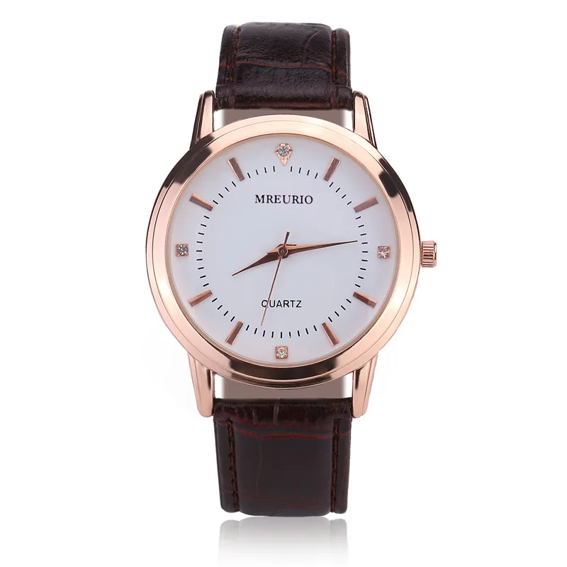 

Hot style lovers table quartz epidermis with ms paragraphs female male leisure men's watch