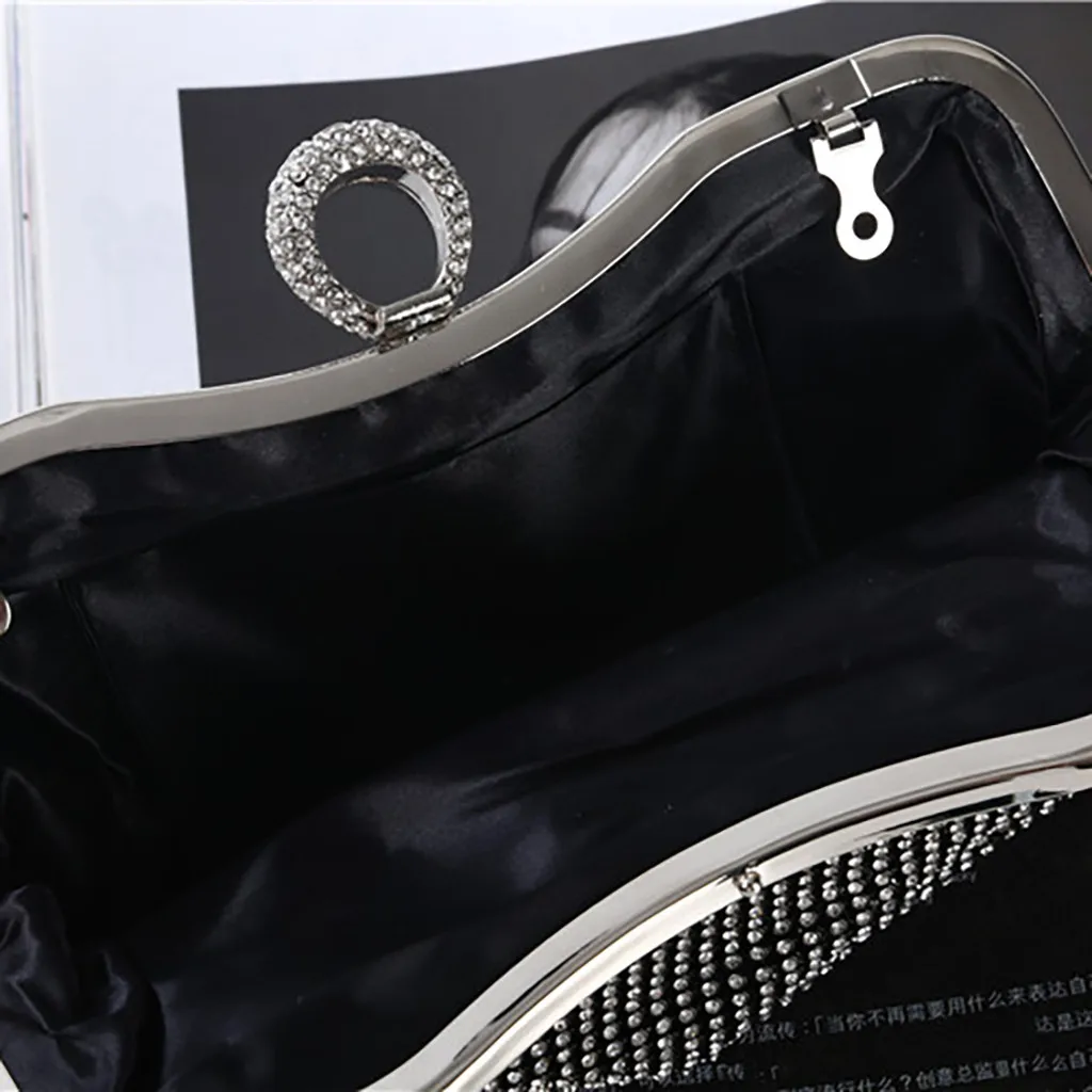 Женская вечерняя сумочка со стразами xiniu вечерние сумки клатчи на плечо