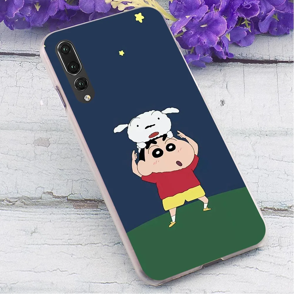 Чехол для телефона Huawei P30 Pro Crayon Shinchan Japan Anime Case P9 Lite Mini/2017 P10 20 30 P Smart Z Mate 10 | Мобильные