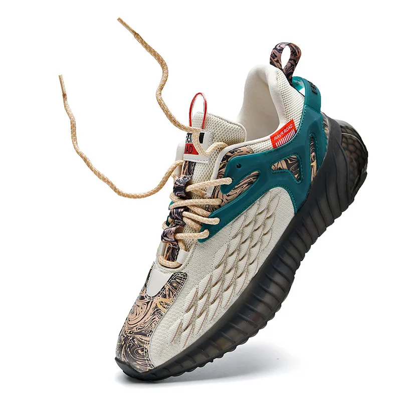 

Men's Sneakers 2021 Fall Trendy Runner Shoes Breathable Casual Walking Shoes Lightweight Cushioning Tennis Running Shoes for Men