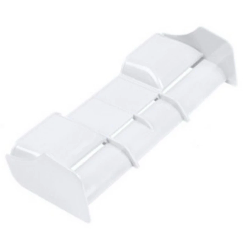 

2Pcs 1:8 Buggy RC Cars RC Plastic Nylon Tail Wing for 1/8 Scale Nitro BuggyTruck Remote - Black & White