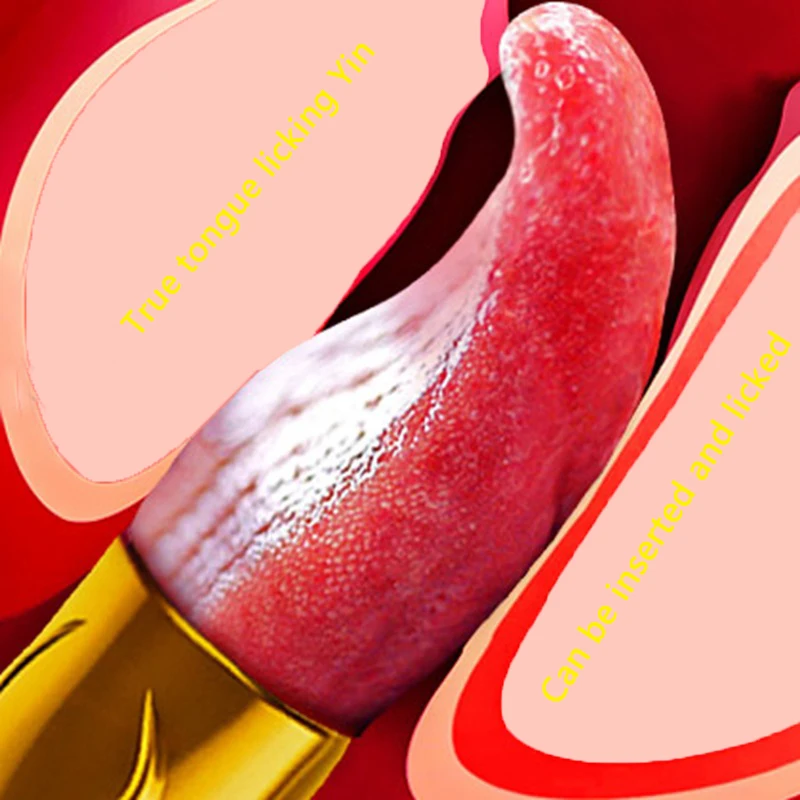 Интимное устройство для женщин Электрический язык лижущий Инь мастурбатор