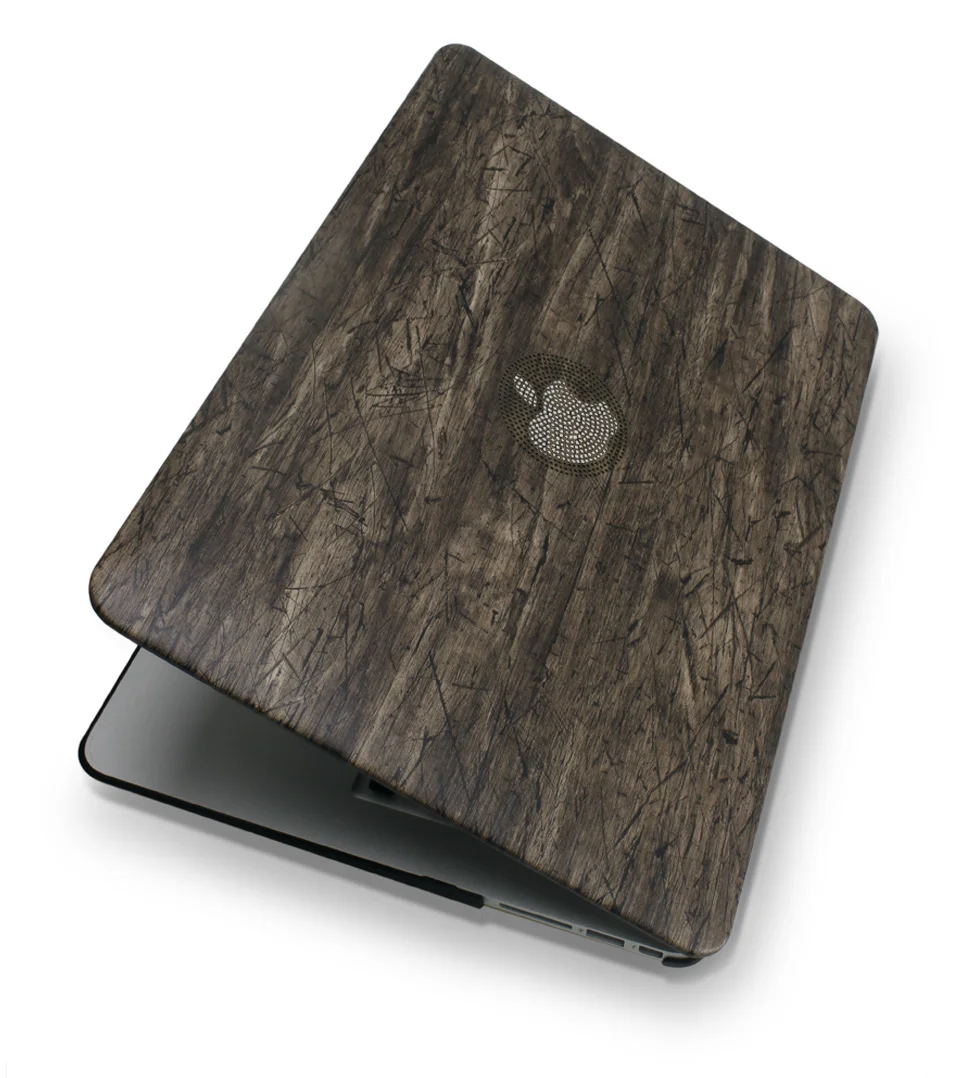 Новый классический деревянный топ из искусственной кожи для Macbook Air Pro retina 11 12 13 15