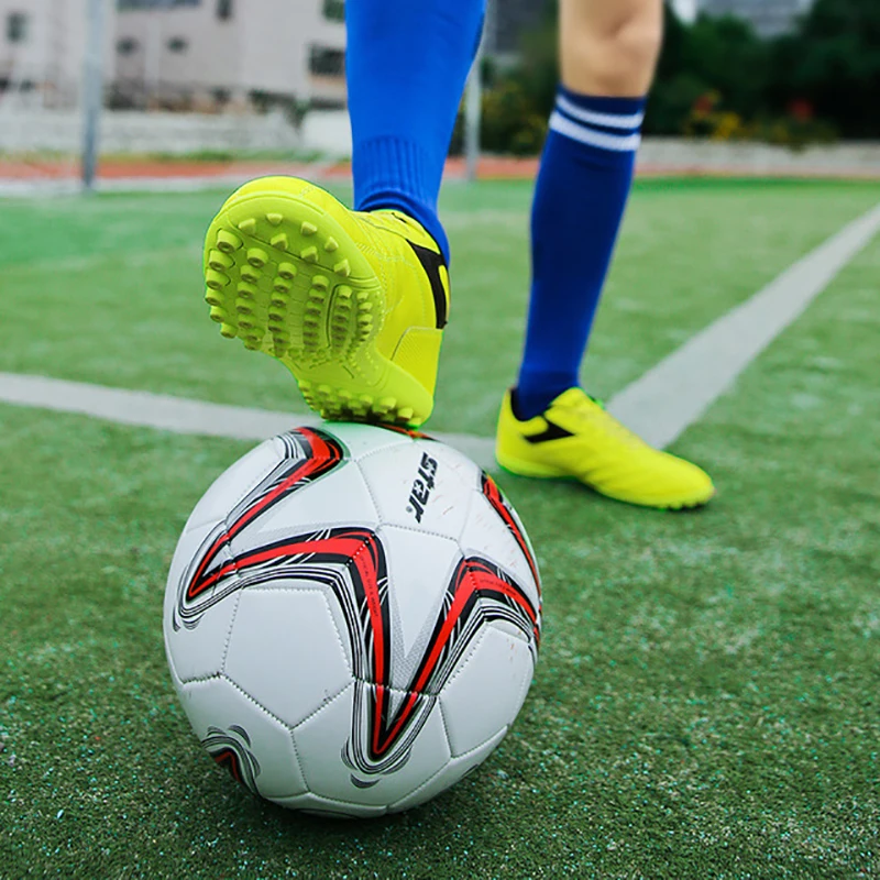 2019 размер 34 44 мужская и Детская футбольная обувь для мальчиков с прорезями