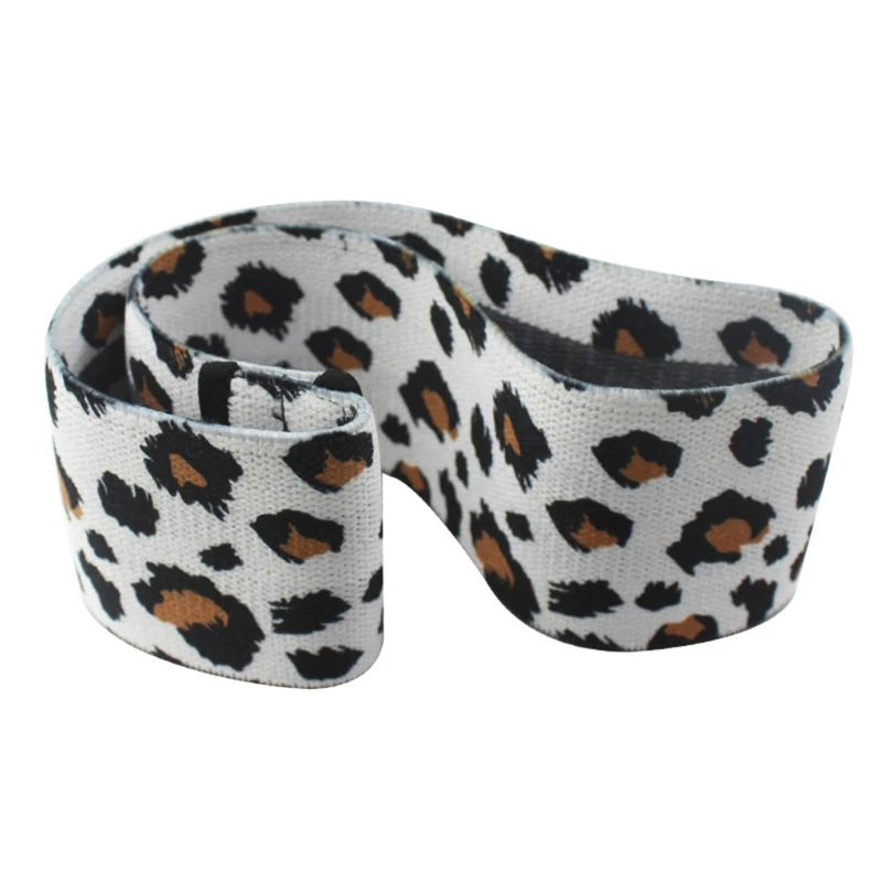 

3pcs/set Resistance Bands for Legs and Butt Leopard Hip Training Booty Bands Non Slip Workout Bands