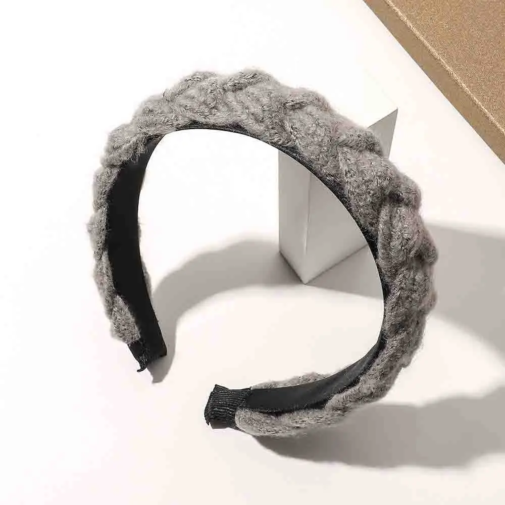 

1 PC Wide Woolen Weaving Hairbands Braided Headband for Women Hair Hoop Fashion Hair Bands Bezel Headdress Hair Accessories