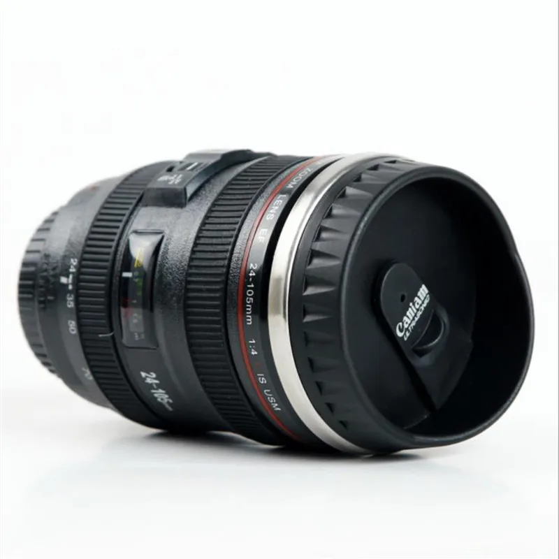 400 мл семейная чашка для молока кофе Дорожная кружка из нержавеющей стали черная