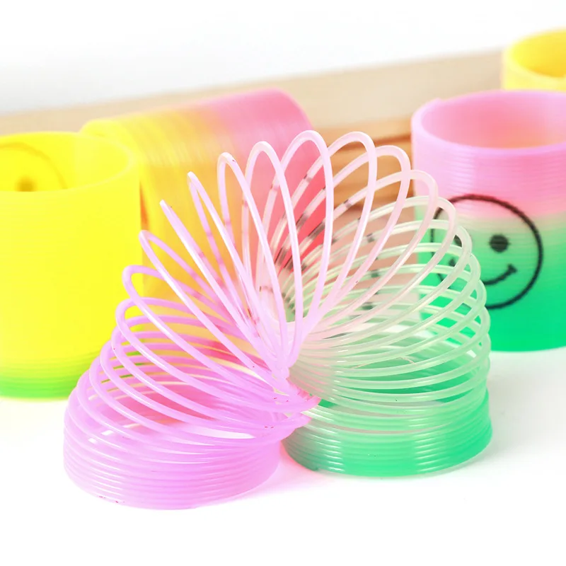 6 шт. Смайл весенние игрушки Новые горячие креативные радужные круглые вечерние