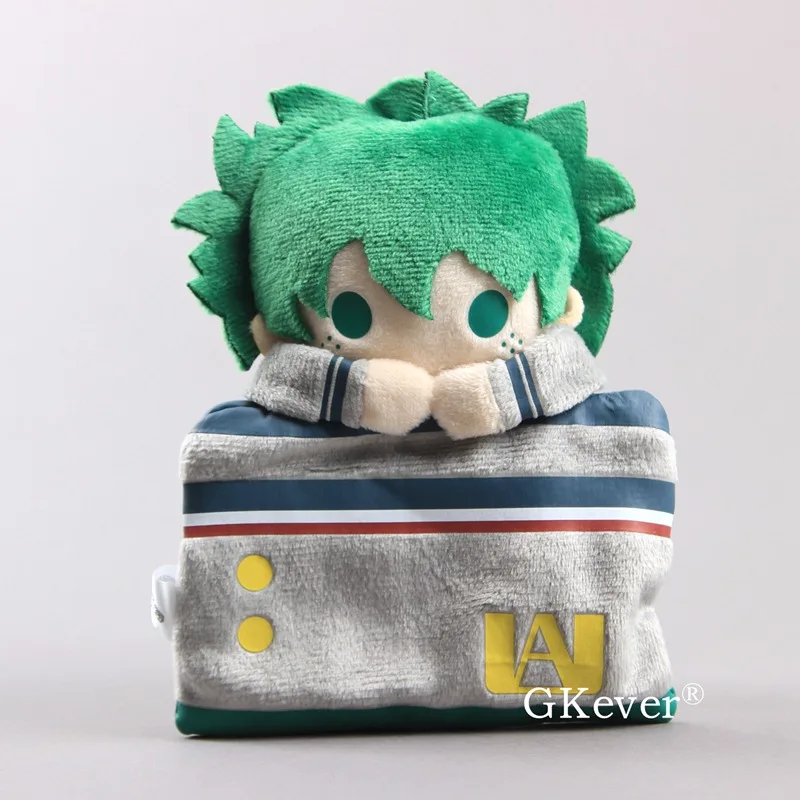 Midoriya Izuku Аниме Мой герой Academy плюшевый Кошелек милый маленький мешок для монет Bakugou Katsuki Midoriya izku Todoroki Shoto мини-сумка 11*14 см - Цвет: Midoriya Izuku