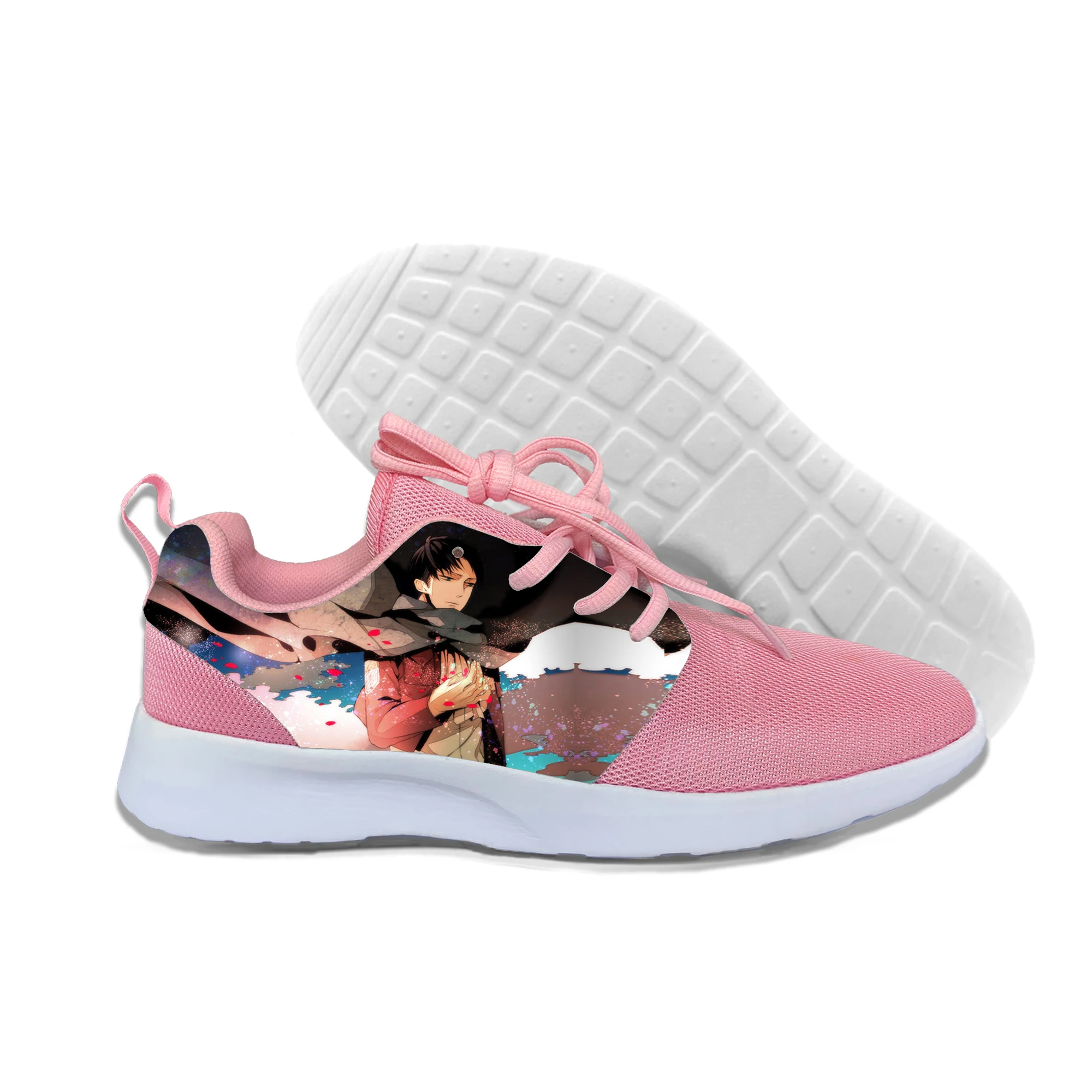 Беговые кроссовки атака на Титанов дышащая повседневная обувь уличная Легкая