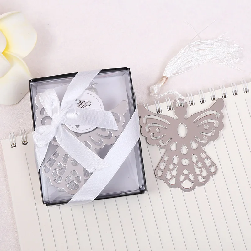 Мода Ангел сплав закладки кисточки стационарные крестины свадебный подарок школьные офисные