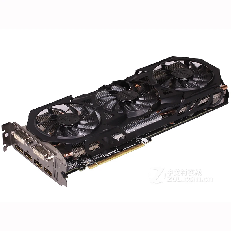 GIGABYTE GTX 970 4GB Графика карты GDDR5 256 бит видеокарта nVIDIA Geforce GTX970 карта Hdmi Dvi