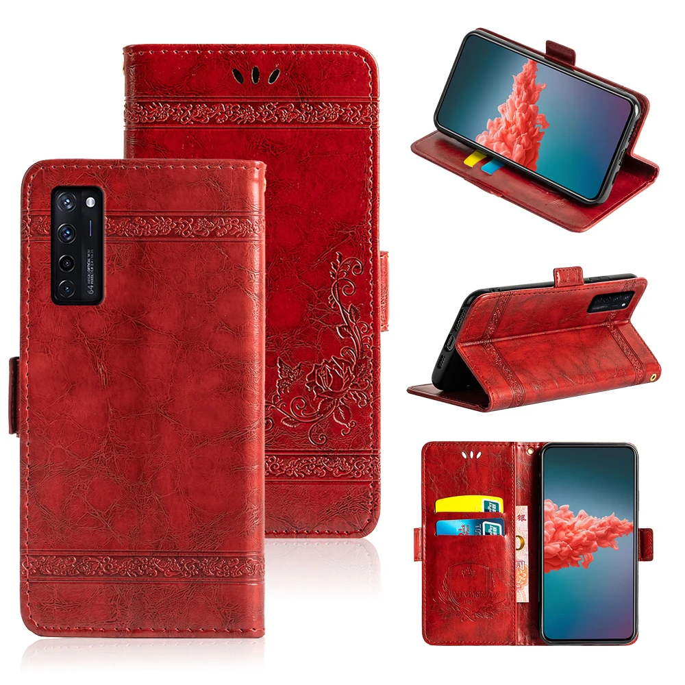 

Flip Case For ZTE Axon 20 5G Cover Wallet Magnet Silicone Leather Phone Cover For ZTE Axon A2121 Axon20 5G Case