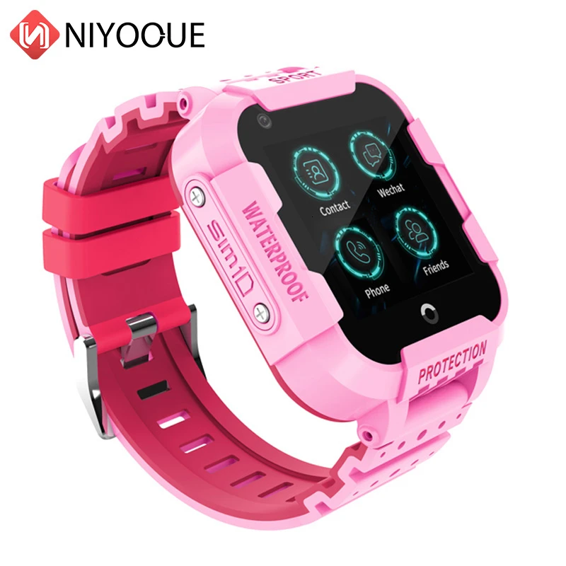 DF39Z Детские Смарт-часы 4G Gps Wifi трекер Smartwatch сенсорный экран sos sim телефонный звонок Водонепроницаемая детская камера часы Df39