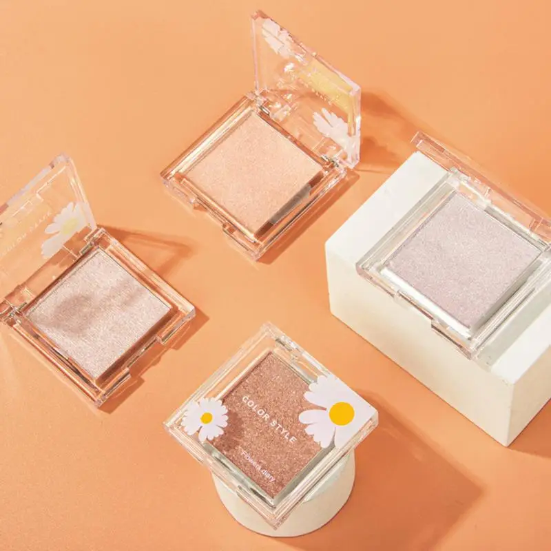 

Хайлайтер, тени для макияжа лица, бронзер для лица с высоким блеском, Мерцающая блестящая пудра для макияжа