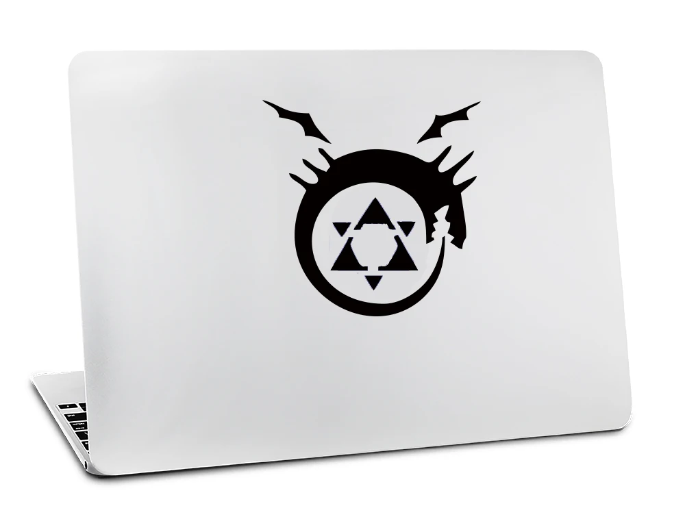 Крылья угол для логотипа для Apple Наклейка для Macbook Skin Air 11 13 Pro 13 15 retina компьютер ноутбук виниловая Adesivo наклейка