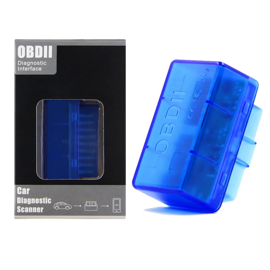 Топ аппаратное обеспечение V1.5 чип PIC18F25K80 ELM327 Bluetooth V1.5 AutoCode Reader Super MINI ELM 327 работает на Android Symbian FW V1.5