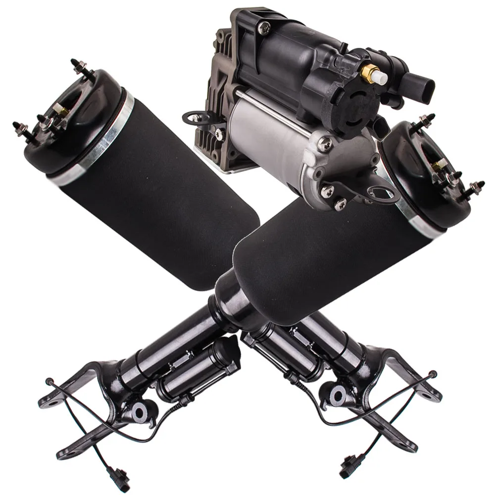 2x Front Left Right Air Suspension Shock w/ Compressor For Mercedes R320 R350 R Class 2513202704 R63 AMG R500 2513203113 | Автомобили и