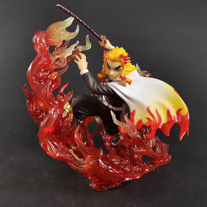 

Demon Slayer Rengoku Kyoujurou / Kamado Tanjirou Battle Ver PVC Figure Statue Collectible Model Figurine Toy