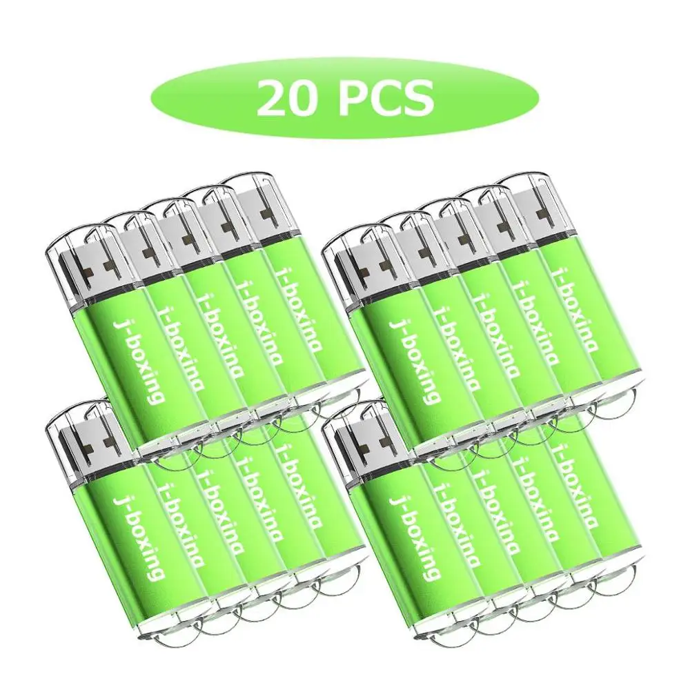 USB флеш накопитель J boxing 20 шт./лот 1 ГБ прямоугольная емкость 4 Гб 16 карта памяти для
