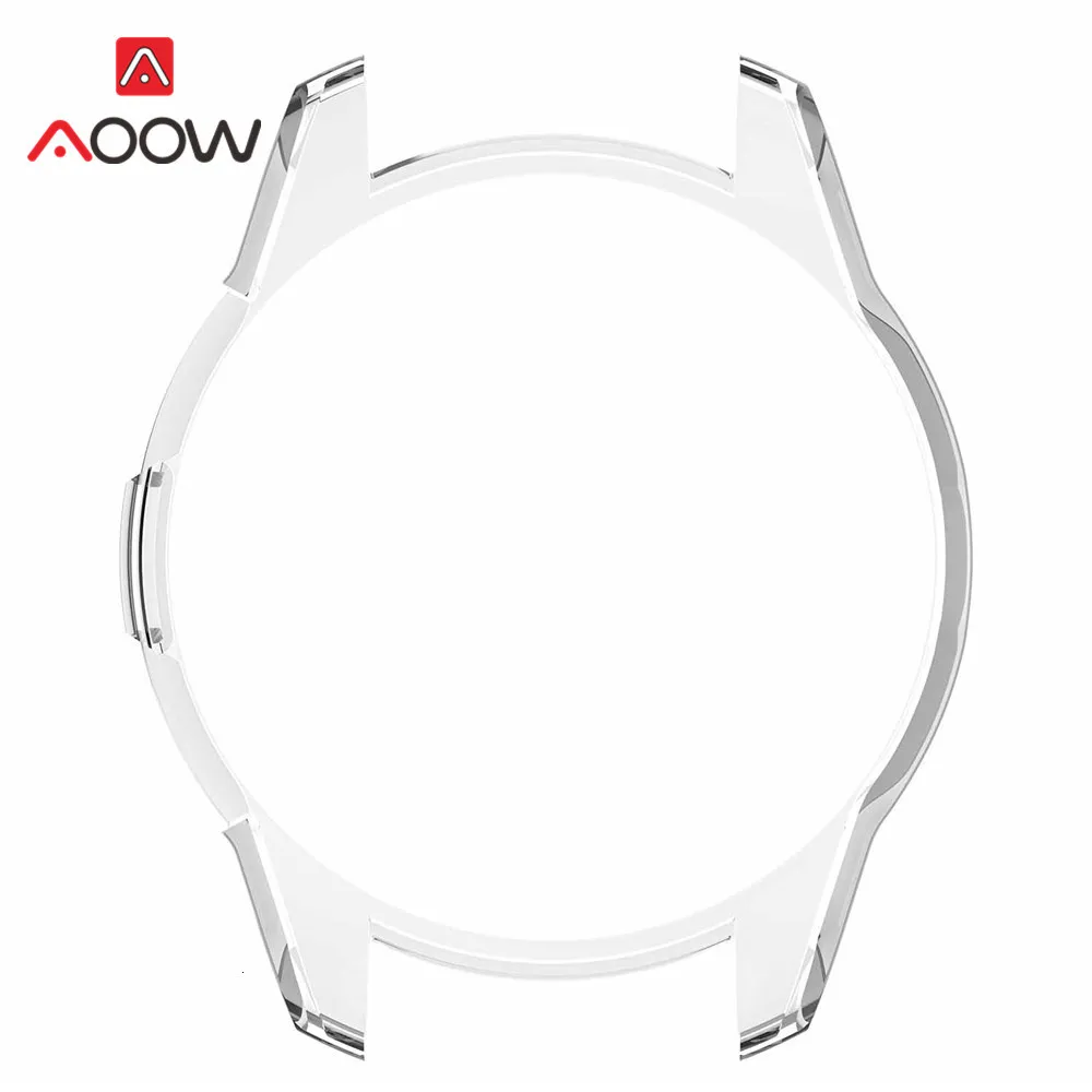Мягкий силиконовый прозрачный защитный чехол для samsung Galaxy Watch 42 мм SM-R810 Защитная крышка оболочка Полная Защитная повязка